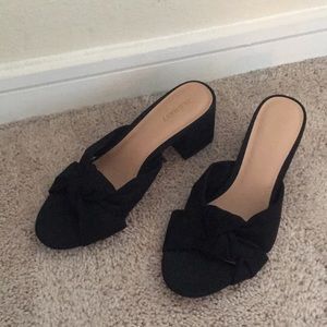 Black Sandal Heels